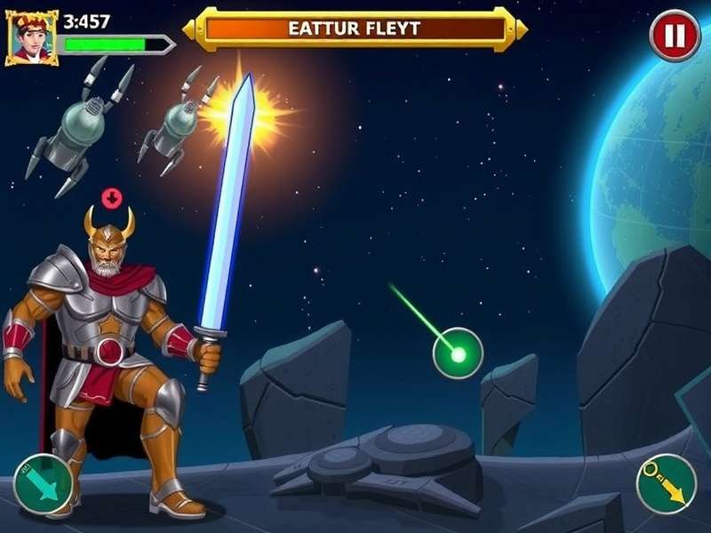 Galactic Gladiator King game screenshot